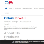 Screen shot of the Odoni-Elwell website.