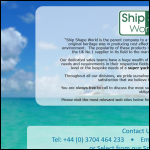 Screen shot of the SHAPE the WORLD Ltd website.