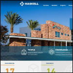 Screen shot of the HASKELL FINANCIAL CORP Ltd website.