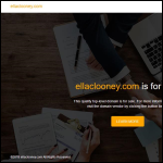 Screen shot of the ELLA CLOONEY Ltd website.