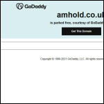Screen shot of the AMANAH HOLDINGS LTD website.