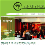 Screen shot of the ZEN CITY & SAKURA Ltd website.
