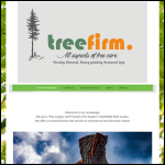 Screen shot of the TREEFIRM LTD website.