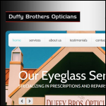 Screen shot of the DUFFY BROTHERS Ltd website.