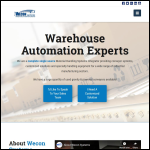 Screen shot of the AUTOMATION WAREHOUSE Ltd website.