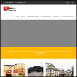 Screen shot of the ROME CONSTRUCTION Ltd website.