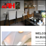 Screen shot of the 9H.BUILDERS LTD website.