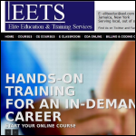 Screen shot of the ELITE EDUCATION & TRAINING C.I.C website.