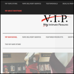 Screen shot of the VIP APPAREL Ltd website.
