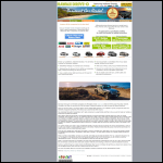 Screen shot of the URBAN CAR RENTALS LTD website.