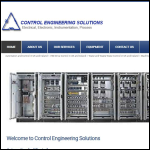 Screen shot of the CONTROL ENGINEERING SOLUTIONS (NI) Ltd website.
