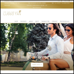 Screen shot of the LUSSO SPRAY TANNING LTD website.