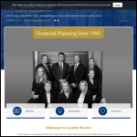 Screen shot of the LUMLEY BAXTER ASSET MANAGEMENT LLP website.