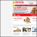 Screen shot of the CONTAINER PARKS Ltd website.
