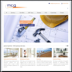 Screen shot of the MCG JOINERY & BUILDING Ltd website.