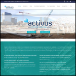 Screen shot of the ACTIVUS RECRUITMENT Ltd website.