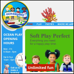 Screen shot of the OCEAN PLAY Ltd website.