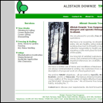 Screen shot of the ALISTAIR DOWNIE Ltd website.