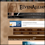 Screen shot of the ELVIN ALLIANCE LP website.