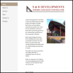 Screen shot of the S & R DEVELOPMENTS (ARBROATH) Ltd website.