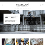 Screen shot of the VELDSKOEN SHOES Ltd website.