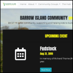 Screen shot of the BARROW ISLAND COMMUNITY SPORTS TRUST LTD website.