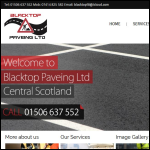 Screen shot of the BLACK TOP Ltd website.