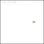 Screen shot of the ALPINE APPARELS Ltd website.