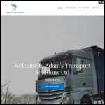 Screen shot of the ADAM PAJAK TRANSPORT Ltd website.