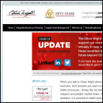 Screen shot of the OLIVER WIGHT EAME LLP website.