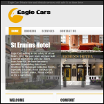 Screen shot of the EAGLE CARS LONDON LTD website.