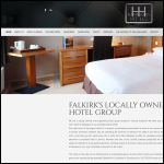Screen shot of the HANNIGAN HOTELS Ltd website.