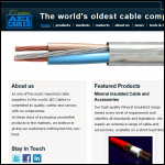 Screen shot of the E & I CABLES LTD website.