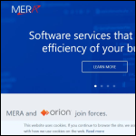 Screen shot of the MERA FRESH SERVICES Ltd website.