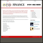 Screen shot of the D P M FINANCE LLP website.
