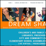 Screen shot of the DREAM SHAPER LTD website.
