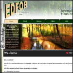 Screen shot of the EDSON LOGISTICS LTD website.