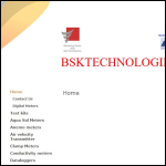 Screen shot of the BSK TECHNOLOGIES LTD website.