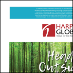 Screen shot of the HARPE GLOBAL Ltd website.