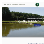 Screen shot of the HAMPSHIRE HATCHERY Ltd website.