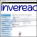 Screen shot of the INVERBEACH Ltd website.