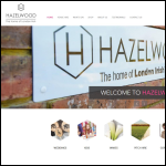 Screen shot of the HAZELWOOD COMMUNITY COMPANY website.