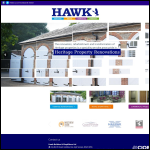 Screen shot of the HAWK HOME IMPROVEMENTS LTD website.