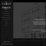 Screen shot of the HANCOCKS SOFTWARE Ltd website.