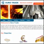 Screen shot of the EURO TRADE & SERVICE COMPANY website.