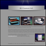 Screen shot of the COUNTERS Ltd website.