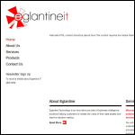 Screen shot of the EGLANTINE TECHNOLOGY Ltd website.