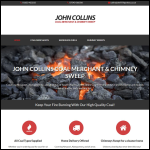 Screen shot of the COLLINS CLEANING Ltd website.