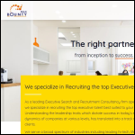 Screen shot of the BOUNTY CONSULTANCY SERVICES LTD website.