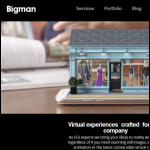 Screen shot of the BIGMAN LTD website.